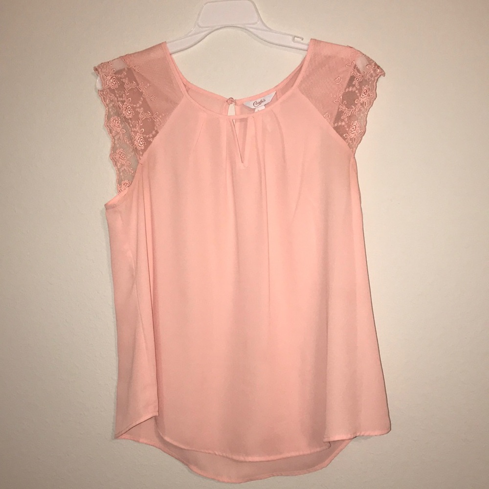 Pink blouse